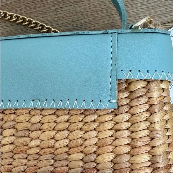 Sea & Grass Laurel petite Dusty Blue Purse - Picture 7 of 12